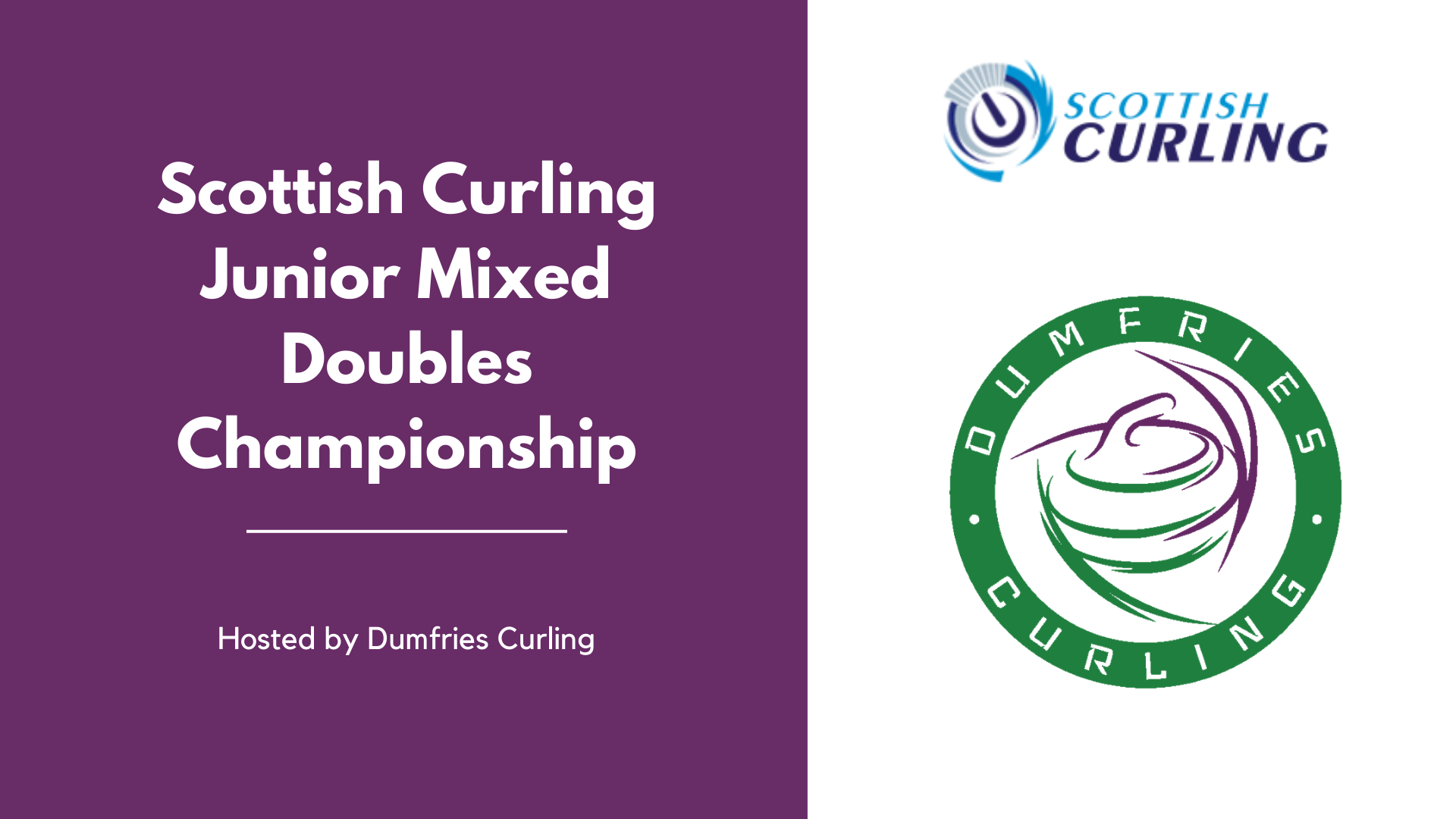 Watch the Scottish Curling Junior Mixed Doubles 2023 Live!