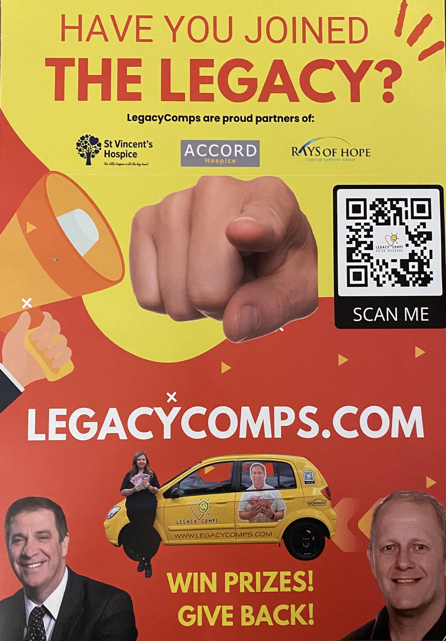 LegacyComps Goes live from Dumfries!